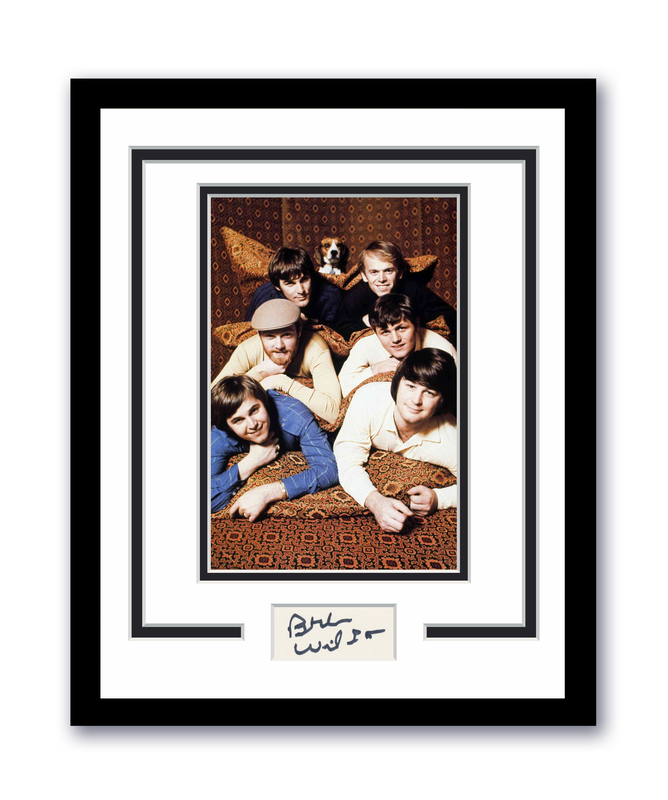 Item # 179823 - Brian Wilson Autographed Signed 11x14 Framed Photo Beach Boys ACOA