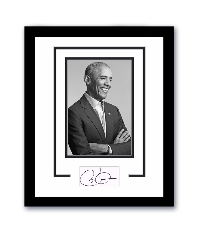 Item # 186513 - President Barack Obama Autographed Signed 16x20 Framed Photo ACOA