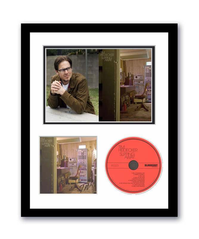 Item # 192692 - Tim Heidecker Autographed Signed 11x14 Custom Framed CD Photo Slipping Away ACOA