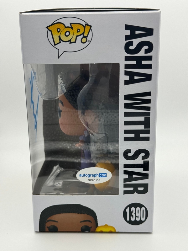 Item # 183348 - Ariana DeBose "Wish" AUTOGRAPH Signed Asha with Star 1390 Funko Pop Figure