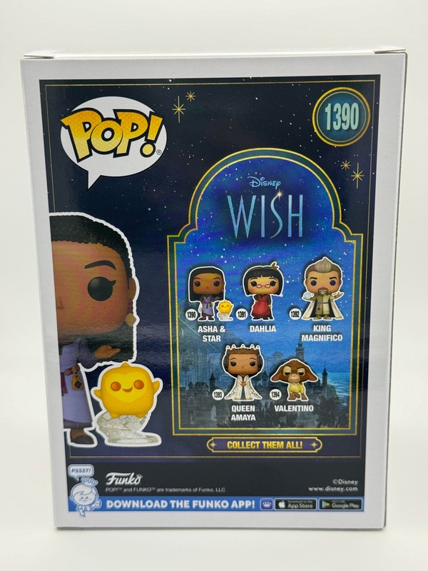 Item # 183348 - Ariana DeBose "Wish" AUTOGRAPH Signed Asha with Star 1390 Funko Pop Figure