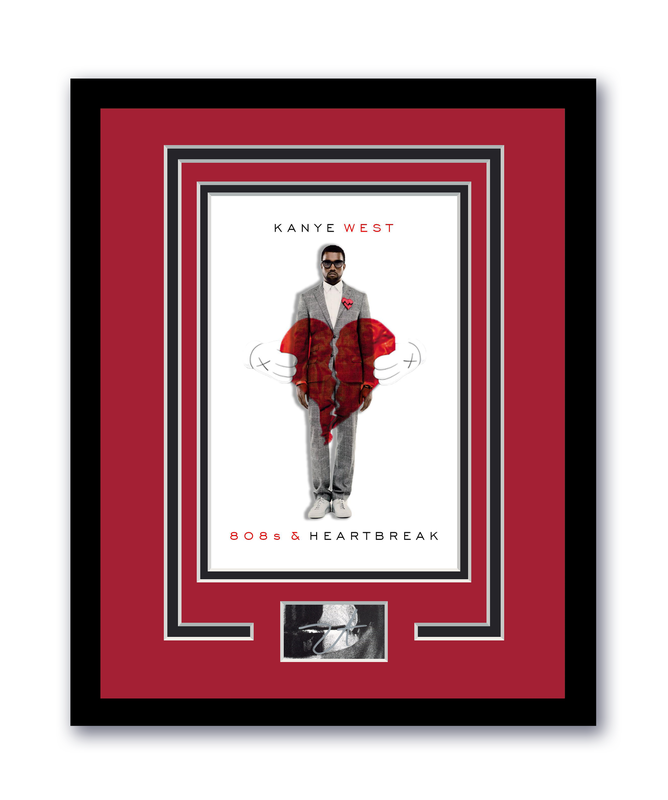 Item # 207930 - Kanye West Autographed Signed 11x14 Framed Photo ACOA