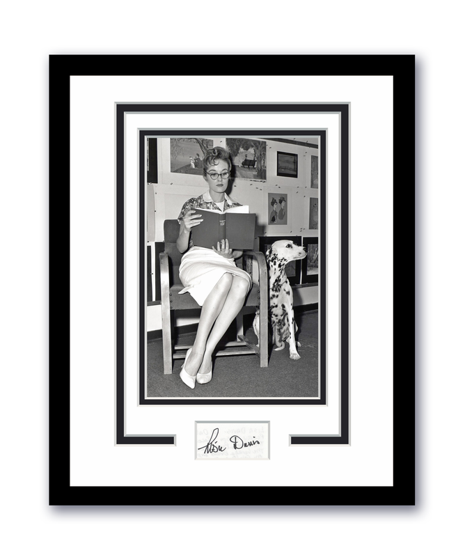 Item # 180420 - 101 Dalmatians Anita Lisa Davis Signed Framed Photo One Hundred and One ACOA