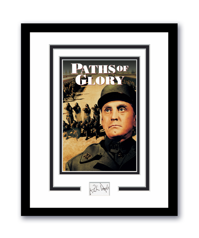 Item # 194734 - Paths Of Glory Kirk Douglas Autographed Signed 11x14 Framed Photo ACOA