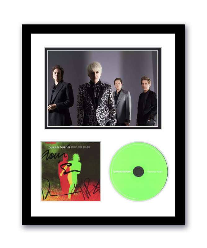 Item # 176950 - Duran Duran Autographed Signed 11x14 Custom Framed CD Photo Future Past ACOA