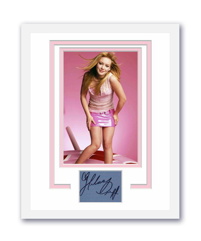 Item # 180181 - Hilary Duff Autographed Signed 11x14 Framed Photo Lizzie McGuire ACOA