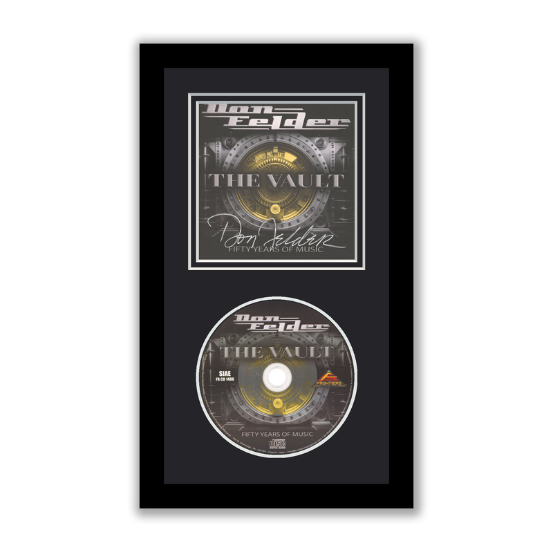 Item # 199150 - Eagles Don Felder Autographed Signed Framed CD The Vault ACOA