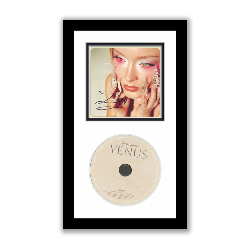 Zara Larsson Autographed Signed Framed CD Venus ACOA | eBay
