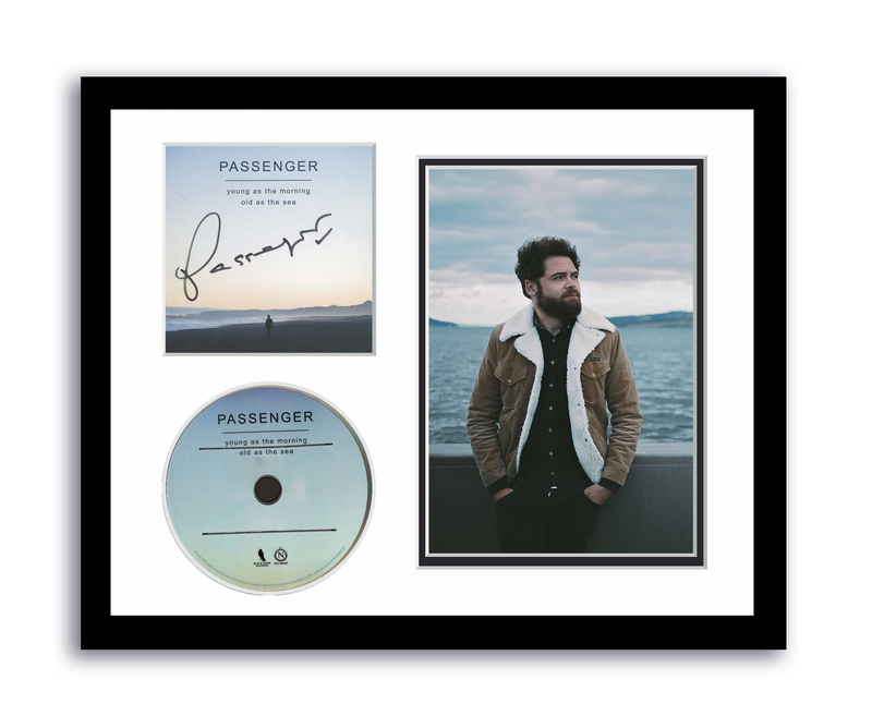Item # 174804 - Passenger Autographed Signed 11x14 Framed CD Photo Young As The Morning ACOA