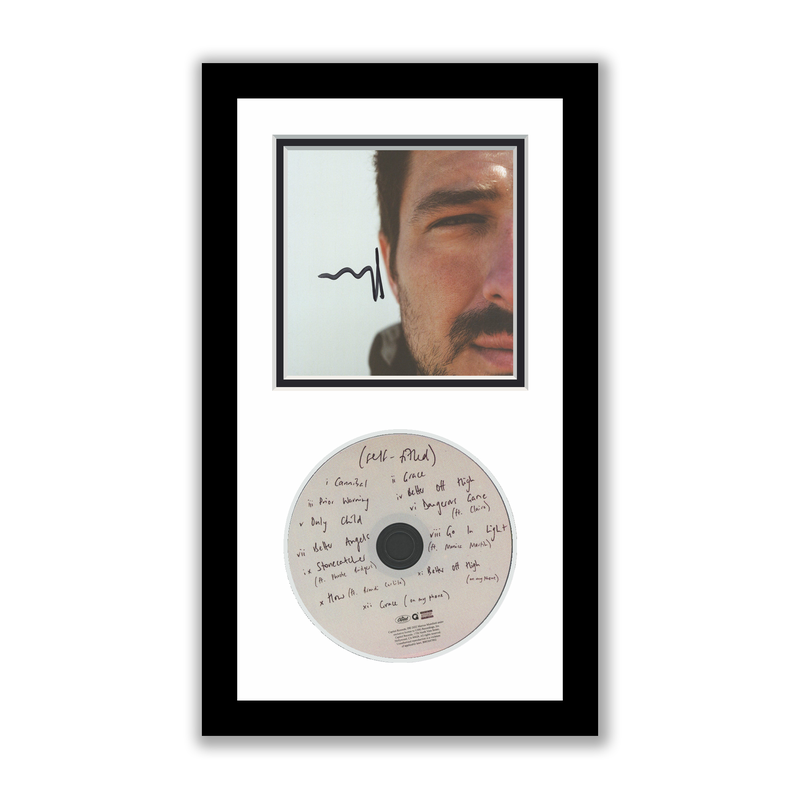 Item # 199275 - Marcus Mumford Autographed Signed Framed CD (Self-Titled) ACOA