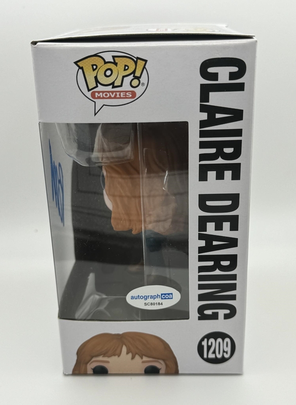 Item # 183452 - Bryce Dallas Howard "Jurassic World" SIGNED Claire Dearing 1209 Funko Pop B