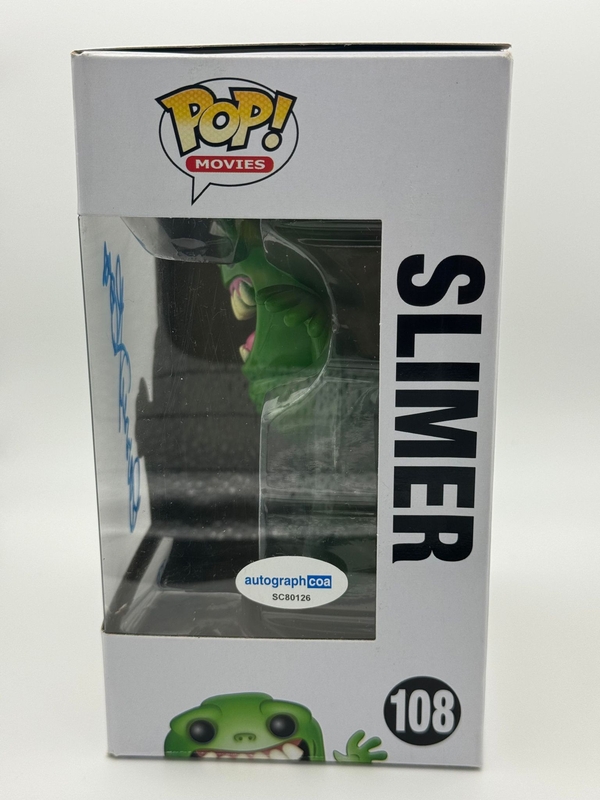 Item # 183336 - Carrie Coon "Ghostbusters: Afterlife" AUTOGRAPH Signed Slimer 108 Funko Pop