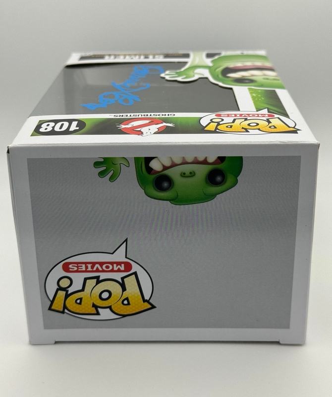 Item # 183336 - Carrie Coon "Ghostbusters: Afterlife" AUTOGRAPH Signed Slimer 108 Funko Pop
