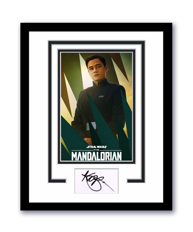 Item # 181112 - Mandalorian Elia Kane Katy O'Brian Autographed Signed 11x14 Framed Photo ACOA