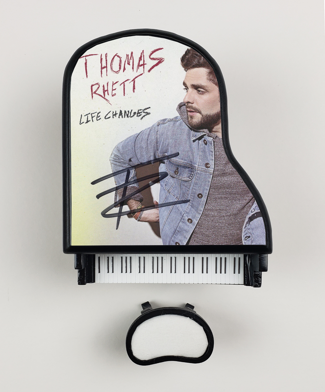 Item # 174549 - Thomas Rhett Autographed Signed Custom Toy Mini Piano Life Changes ACOA