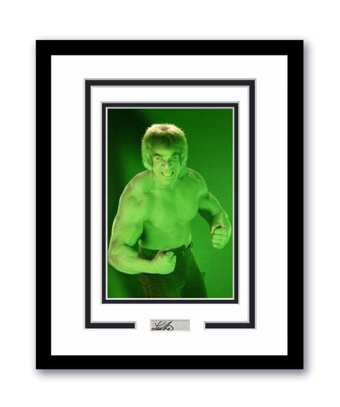 Item # 180867 - Incredible Hulk Lou Ferrigno Autographed Signed 11x14 Framed Photo ACOA