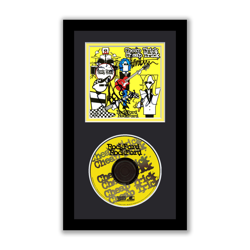 Item # 176463 - Cheap Trick Autographed Signed Framed CD Rockford ACOA