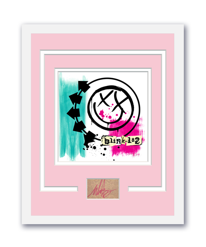 Item # 191193 - Blink 182 Mark Hoppus Autographed Signed 11x14 Framed Photo ACOA