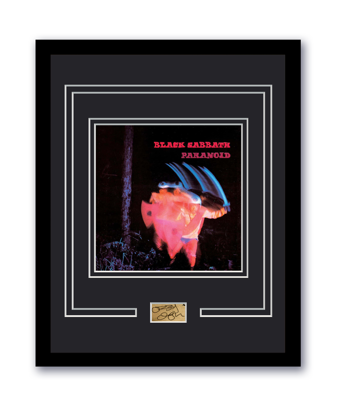 Black Sabbath Ozzy Osbourne Autographed Signed 11x14 Framed Photo