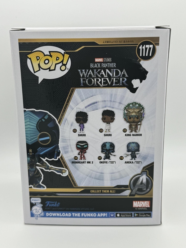 Item # 183446 - Danai Gurira "Black Panther" SIGNED 'Okoye (Midnight Angel)' 1177 Funko Pop