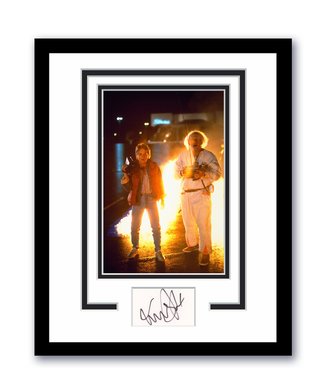 Item # 181118 - Back to the Future Michael J. Fox Autograph Signed 11x14 Framed Photo ACOA