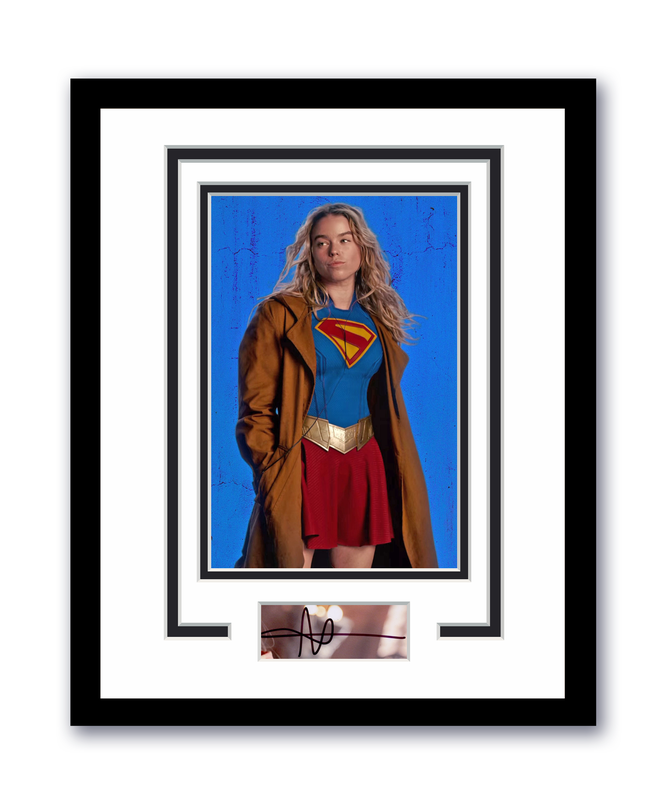 Item # 211913 - Milly Alcock Autographed Signed 11x14 Framed Photo Supergirl ACOA