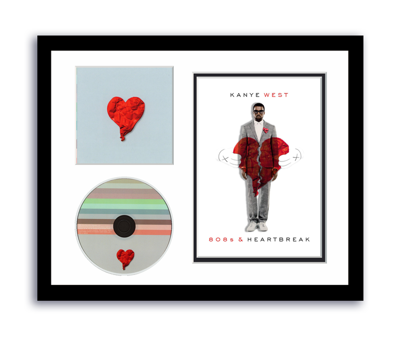 Item # 179673 - Kanye West 808s & Heartbreak Custom Framed CD Decor Photo Display