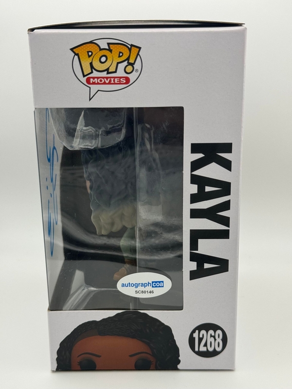 Item # 183356 - DeWanda Wise "Jurassic World: Dominion" SIGNED Kayla 1268 Funko Pop Figure