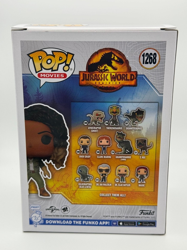 Item # 183356 - DeWanda Wise "Jurassic World: Dominion" SIGNED Kayla 1268 Funko Pop Figure