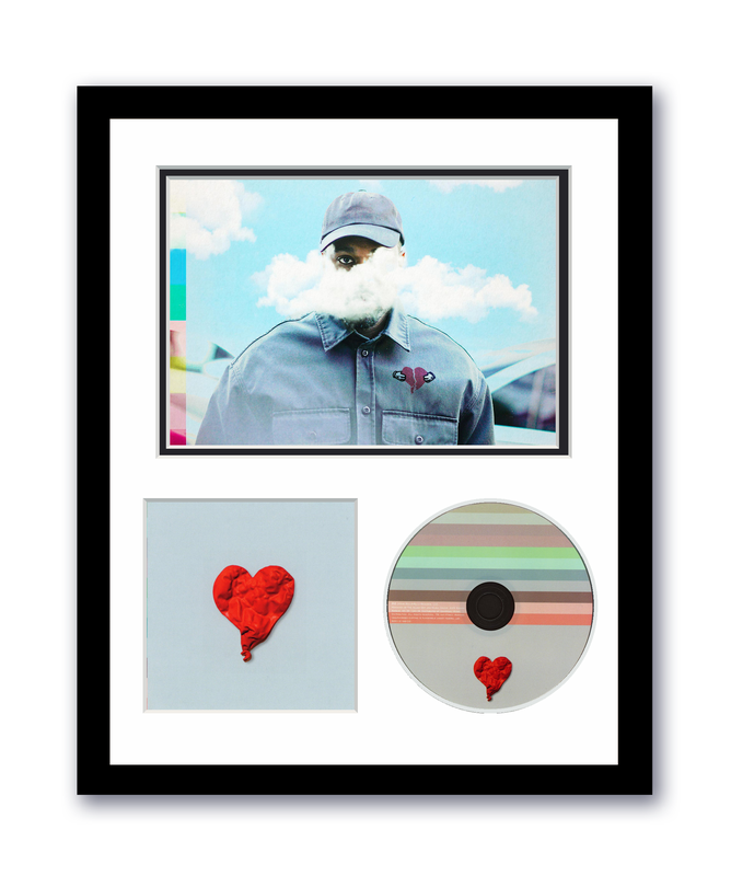 Item # 179674 - Kanye West 808s & Heartbreak Custom Framed CD Decor Photo Display
