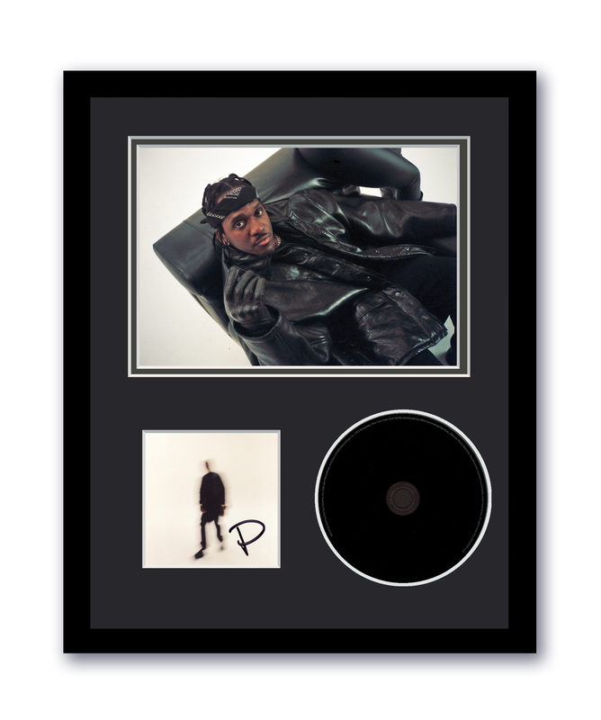 Item # 174832 - Pusha T Autographed Signed 11x14 Custom Framed CD Photo It's Almost Dry ACOA