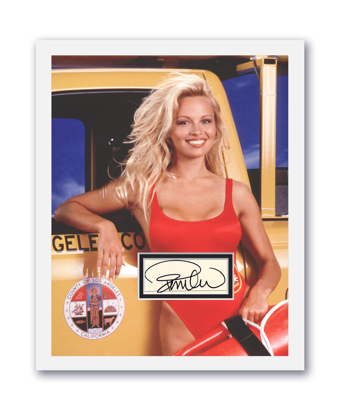 Item # 196686 - Baywatch Pamela Anderson Autographed Signed 11x14 Framed Photo Hot Sexy ACOA