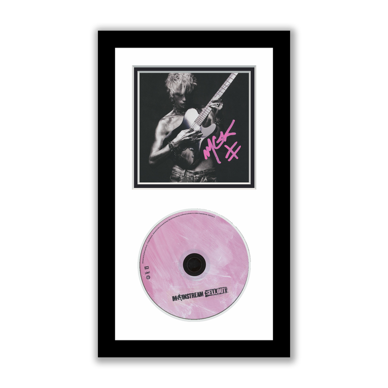 Item # 199534 - Machine Gun Kelly Autographed Signed Framed CD Mainstream Sellout ACOA