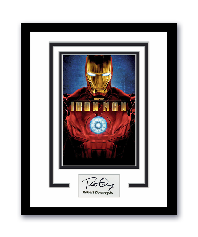 Item # 196603 - Iron Man Robert Downey Jr. Autographed Signed 11x14 Framed Photo Avengers ACOA