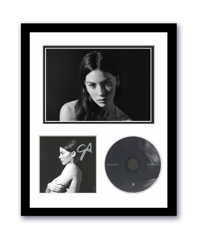 Gracie Abrams Autographed Signed 11x14 Custom Framed CD Photo Good