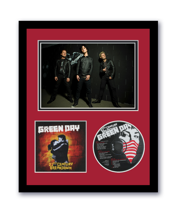 Item # 172046 - Green Day 21st Century Breakdown Custom Framed CD Decor Photo Display