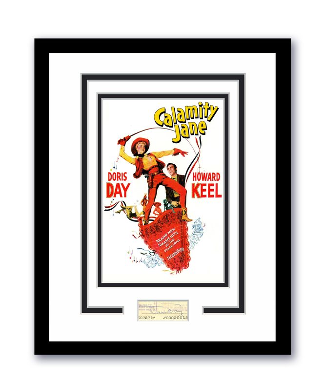 Item # 180366 - Calamity Jane Doris Day Autographed Signed 11x14 Framed Photo ACOA