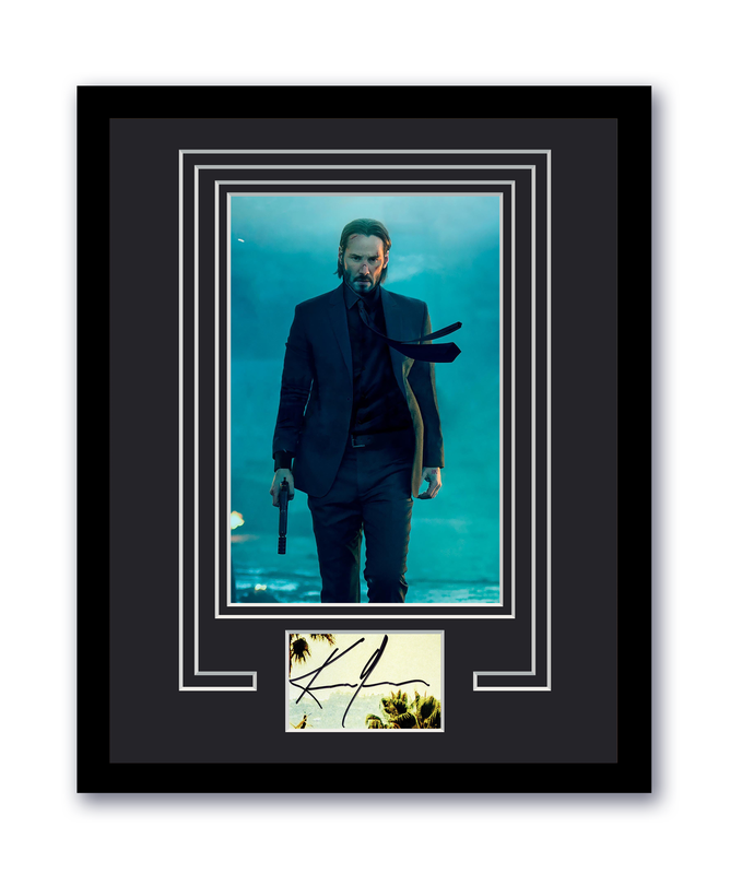 Item # 180621 - John Wick Keanu Reeves Autographed Signed 11x14 Framed Photo ACOA