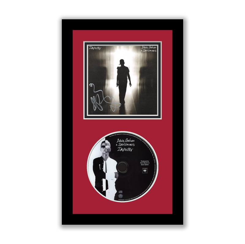 Item # 179571 - Dave Gahan Autographed Signed Framed CD Soulsavers ACOA