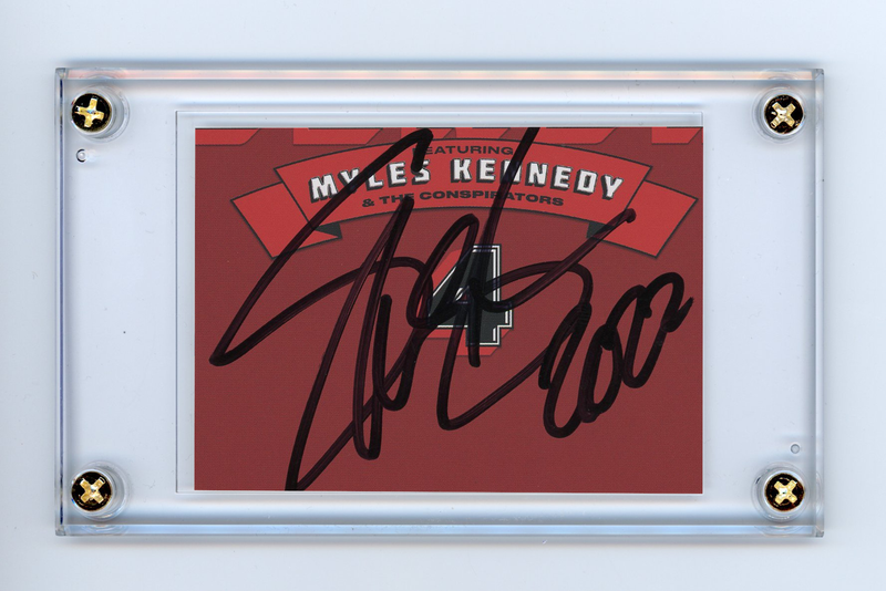 Item # 194189 - Slash Autographed Trading Card Sized Signed Cut Guns N' Roses ACOA