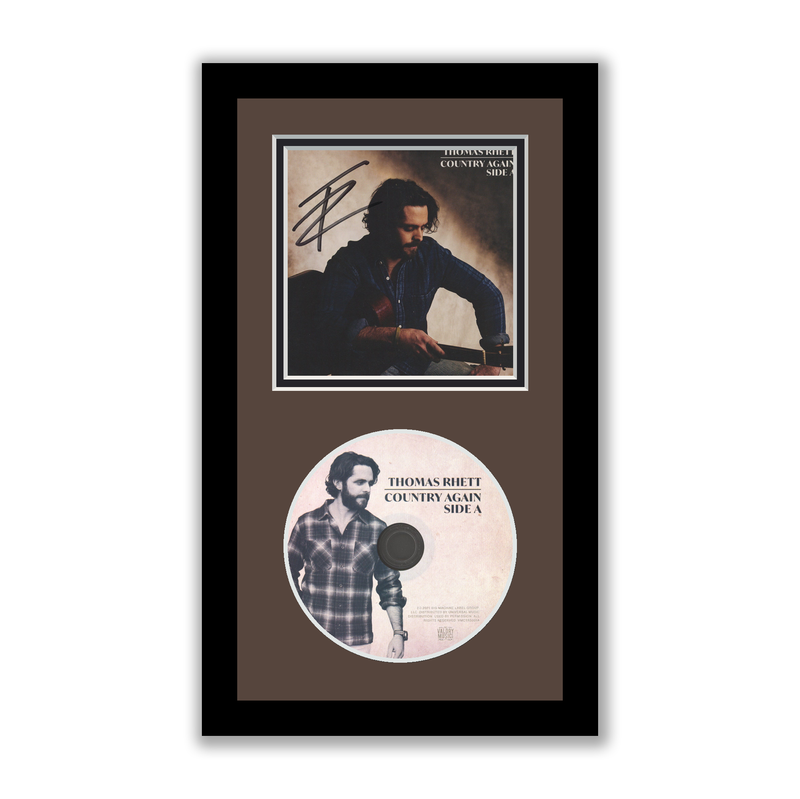 Item # 192818 - Thomas Rhett Autographed Signed Framed CD Country Again ACOA