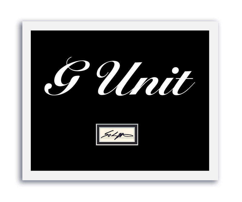 Item # 196678 - 50 Cent Autographed Signed 11x14 Framed Photo G-Unit Rap Hip-Hop ACOA