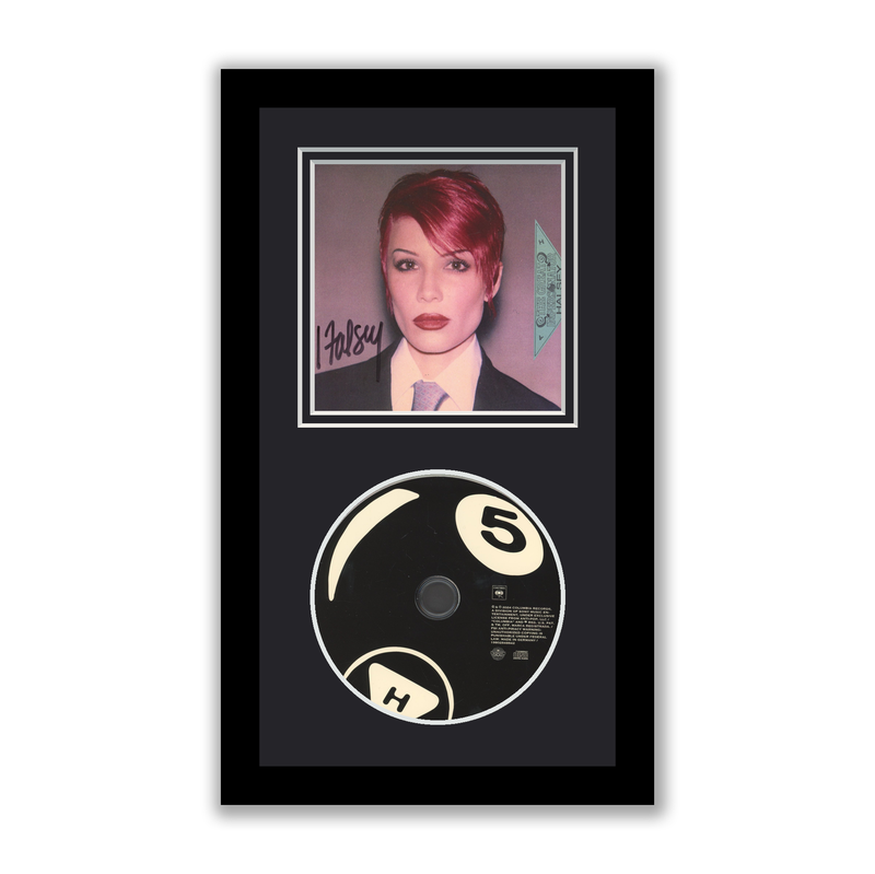 Item # 191483 - Halsey Autographed Signed Framed CD The Great Impersonator (blue) ACOA