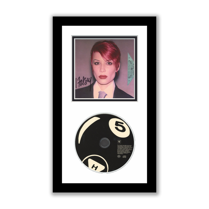 Item # 191484 - Halsey Autographed Signed Framed CD The Great Impersonator (blue) ACOA
