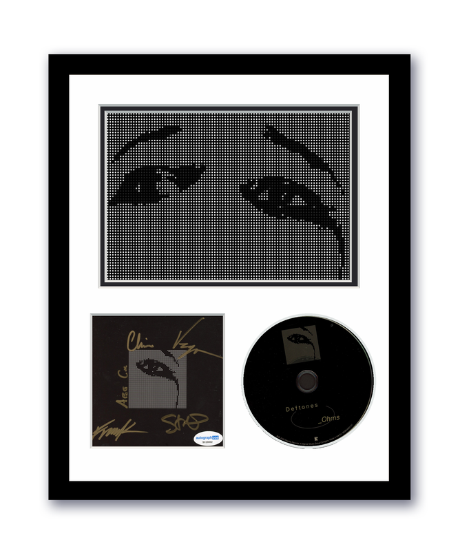 Item # 179837 - Deftones Autographed Signed 11x14 Custom Framed CD Photo Ohms ACOA