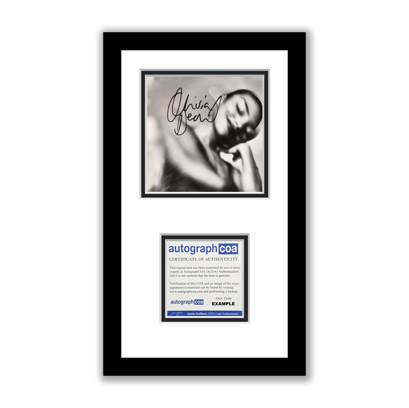 Olivia Dean Autographed Signed Framed CD The Art Of Loving ACOA | eBay