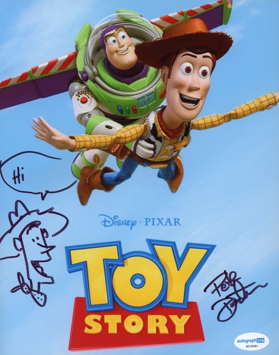 Item # 170206 - Pete Docter "Toy Story" Writer AUTOGRAPH Signed 'Woody' Sketch 8x10 Photo