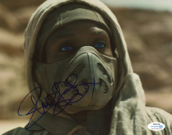 Item # 166584 - Sharon Duncan-Brewster "Dune" AUTOGRAPH Signed 'Dr. Liet Kynes' 8x10 Photo B