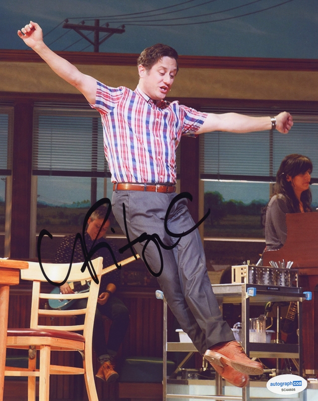 Item # 181381 - Christopher Fitzgerald "Waitress the Musical" AUTOGRAPH Signed 8x10 Photo