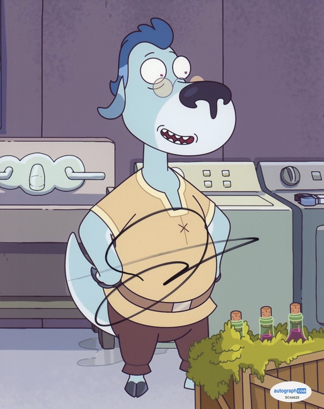 Item # 181401 - Jim Gaffigan "Rick and Morty" AUTOGRAPH Signed 'Hoovy' 8x10 Photo